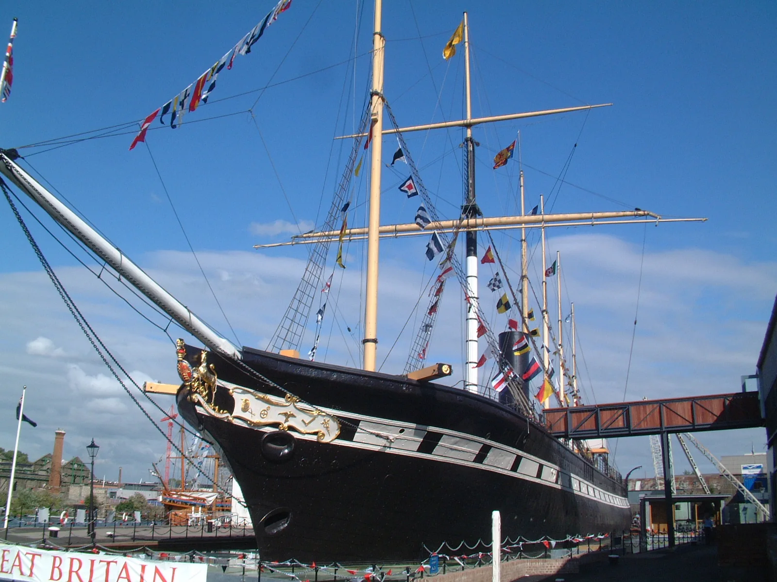 SS Great Britain in Bristol’s harbour