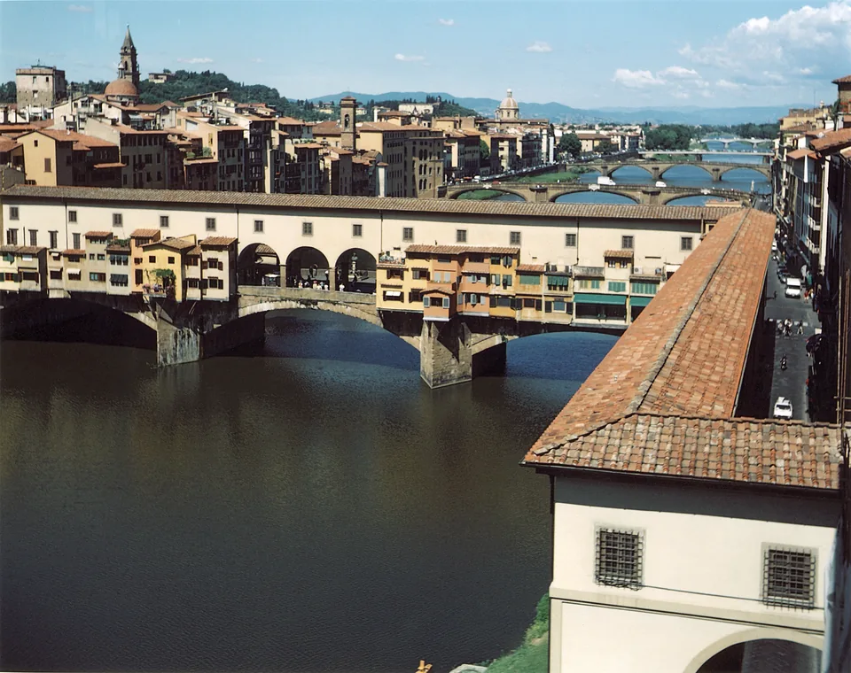 Ponte Vecchio crossing the Arno in Florence