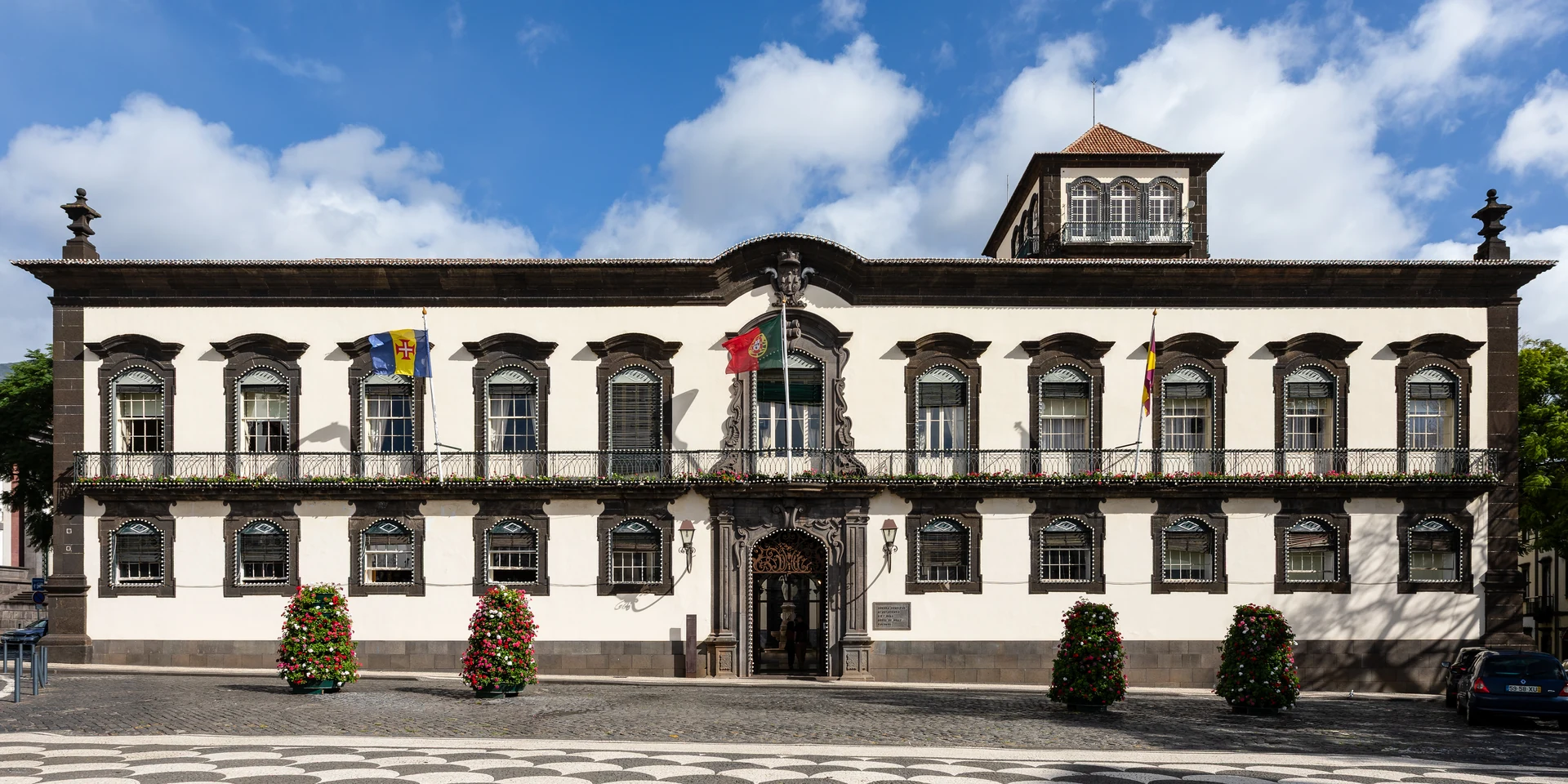 The Paços do Concelho town hall on Funchal’s central municipal square