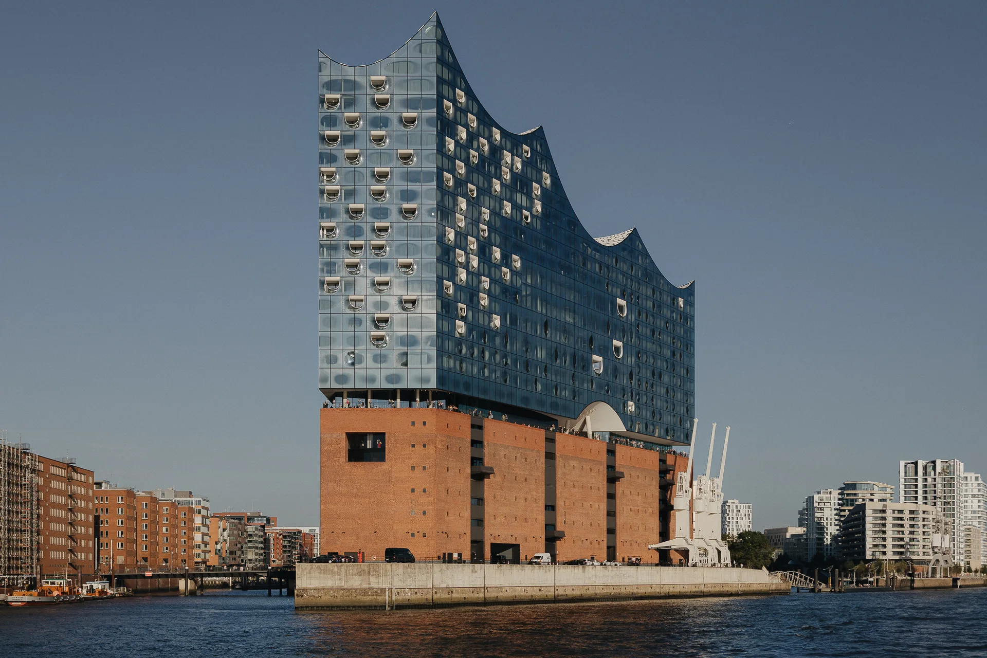 Elbphilharmonie concert hall on Hamburg’s waterfront