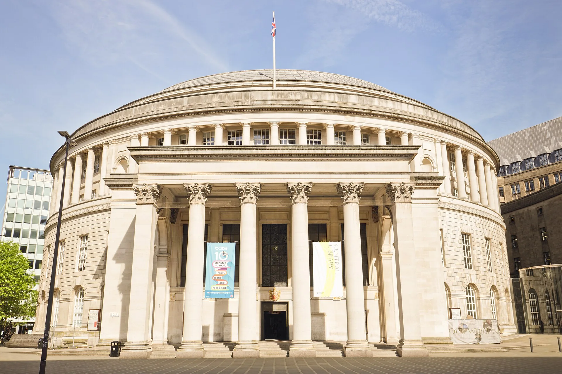 Manchester Central Library on St Peter’s Square