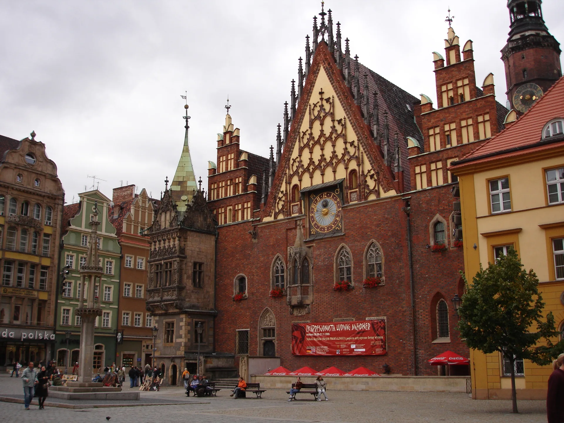 Wrocław’s Gothic Old Town Hall on the Market Square.